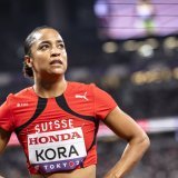 Salomé Kora va faire ses débuts en bob à 2 cet hiver KEYSTONE/MICHAEL BUHOLZER